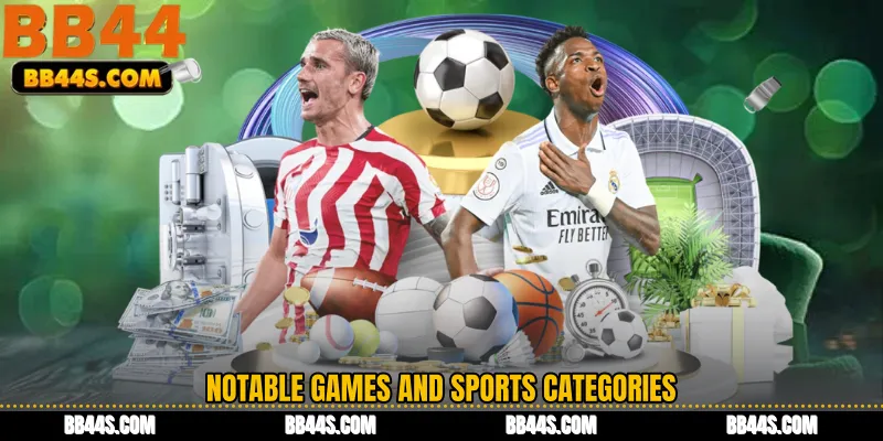 Notable Games and Sports Categories