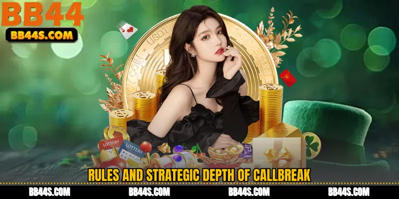 Rules and Strategic Depth of Callbreak