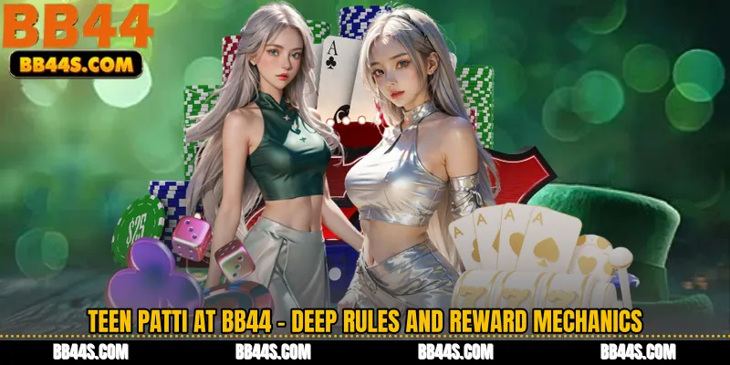 Teen Patti at BB44 - Deep Rules and Reward Mechanics