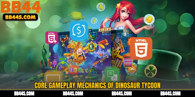 Core Gameplay Mechanics of Dinosaur Tycoon