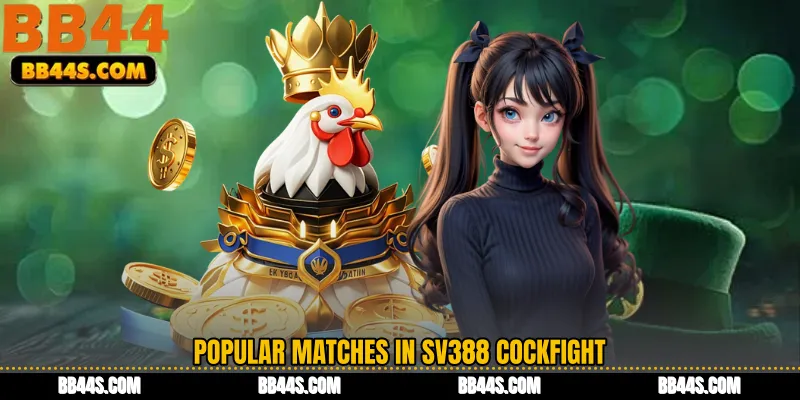 Popular Matches in SV388 Cockfight